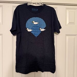 Baseballism Navy Blue Duck Short Sleeve Tee